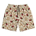 thumbnail image 5 of Goofa Valentine'S Day Rose Printed Mens Swim Trunks Summer Quick Dry Short Beach Swimwear Bathing Suits-, 5 of 9