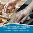 thumbnail image 4 of FPN Vinyl Synthetic Gloves Clear Powder-Free & Latex-Free – Small 1000 Count Box Disposable 4 Mil Gloves for Cleaning Cooking, Salon, Pet Care, 4 of 10