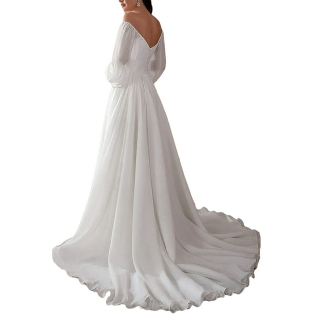 Qarigey Vestido largo para mujer, ropa ligera de verano para mujer, largo hasta el suelo, Color sólido, ligero, elegante, ropa Formal para fiesta Prendas y trajes de cuerpo completo METRO