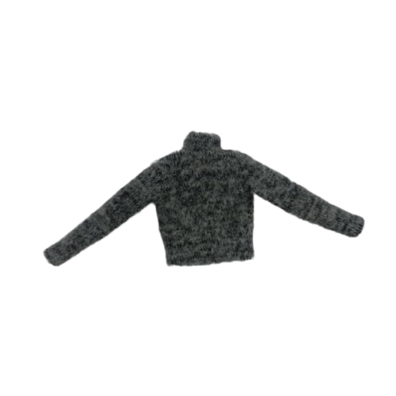 Suéter de mujer a escala 1:6, ropa en miniatura, decoración de muñecas, disfraz, accesorio de cosplay para figuras femeninas de acción de 12 pulgadas.
