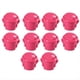 thumbnail image 1 of 10 Botones Arcade de 30 mm, Responsivos, para Entusiastas de los Videojuegos, Color Rosa., 1 of 5