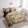 thumbnail image 3 of Castle Fairy Female Men Fishing Hunting Bedding Comforter Set,Fish Animal Full Bedding Set, 3 of 8