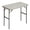 Grey-2.7ft, variant on Folding Table 3ft White Rectangular Indoor Outdoor Portable Desk