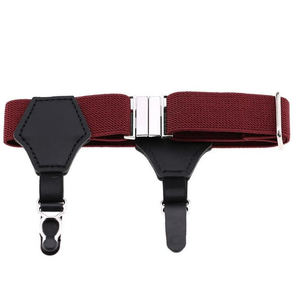fastboy 1 Pair Adjustable Elastic Sock Garters Metal Clips Men Women Sock Suspenders Holders Belt Strap