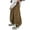 Brown@GC@, variant on CONROSES Kids Boys Casual Pants Wide Leg Baggy Pant for Child Solid Y2K Elastic Waist Cozy Streetwear Jogger Trousers with Pockets