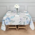 thumbnail image 5 of 42x42 Inch Waterproof Square Tablecloth, Thickened Polyester Table Cover for Dining & Parties, Floral Print, 5 of 6