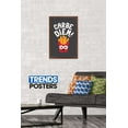 thumbnail image 2 of DaVid Olenick - Carbs Wall Poster, 14.725" x 22.375", Framed, 2 of 5