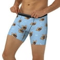 thumbnail image 2 of Sigee Brown French Bulldog for Men's Boxer Briefs,Moisture Wicking and Breathable Small, 2 of 9