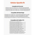 thumbnail image 4 of 2-Pack Front & Rear Wheel Bearing Hub Assembly, Compatible with 2020 Chevy Impala/Equinox & Buick Regal/Cadillac XTS - OEM 513288 Equivalent - Hub & Bearing Kit, 4 of 11