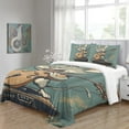 thumbnail image 3 of YingD Note Melody Bedding Set Double Size Duvet Cover Pillowcases Black White, 3 of 5