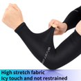 thumbnail image 1 of WEST BIKING Mangas de brazo para ciclismo Running Outdoor Sunscreen Arm Cuff (Negro), 1 of 9