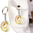 thumbnail image 1 of Hbdhejl Transparent Goldfish Bowl Keychain Pvc Fish Bowl Color Fish Jewelry Pendant, 1 of 8