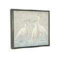 thumbnail image 4 of Stupell Industries Rustic Herons Scene Animals & Insects Painting Gray Floater Framed Canvas Art Print Wall Art, 31 x 25, 4 of 10