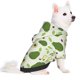 thumbnail image 2 of Fotbe Green Avocado Sudadera con Estampado para Perros Pequeños – Suéter con Capucha para Mascotas, Tela Suave de Forro Polar con Bolsillo-Medium, 2 of 7