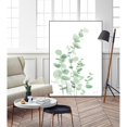 thumbnail image 2 of Giant Art Toile 24x36 Eucalyptus I Encadrée en Blanc, 2 of 3
