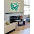thumbnail image 5 of Marmont Hill "Teal Butterfly" Painting Print on Canvas, 5 of 5