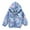 Style B, variant on Girls Cartoon Print Hooded Windbreaker Lightweight Jacket with Zipper Cute Long Sleeve Coat for Kids 2-10Y