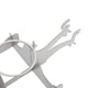 thumbnail image 3 of 1 PCS BBQ Chicken Rack-Portable Stainless Steel Grill Holder with Beer Holder for Camping and Famil, 3 of 5