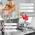 thumbnail image 4 of Set of 4 Premium Bathroom Accessories Set,Gray Apartment Essentials Tool,Bathroom Complete Sets,Soap Dish and Mouthwash Cup,Soap Dispenser and Toothbrush Holder, 4 of 6