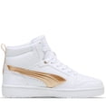 thumbnail image 2 of Tenis Puma Rebound V6 Metallic Dream para Mujer 397474-01 blanco 25.5, 2 of 6