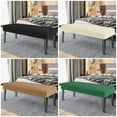 thumbnail image 5 of Jacquard Stretch Bench Cover For Dining Room Bedroom Spandex Anti-dirty Home Decor Washable Seat Protector, 5 of 7