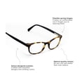 thumbnail image 3 of Anteojos Correctivos unisex eyebobs On Board Azul Carey 2.75x, 3 of 9