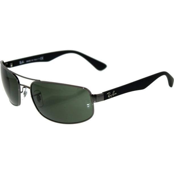 Ray-Ban Active Gunmetal Frame Green Lens Sunglasses, RB3445-004-61 -  