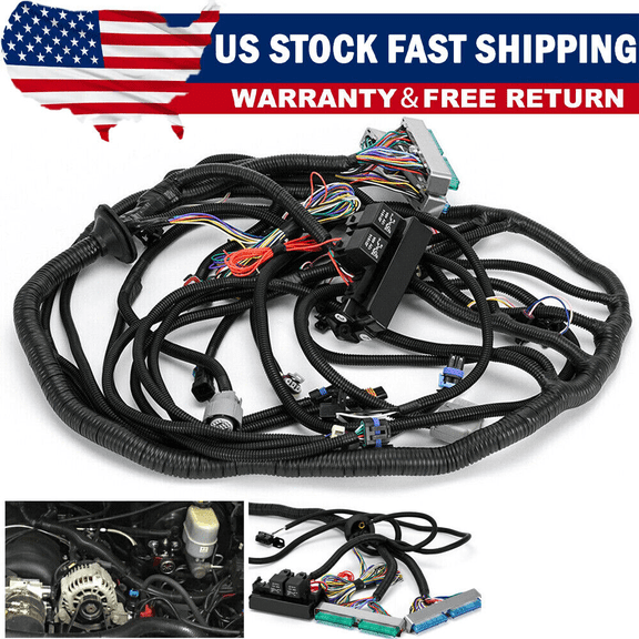 For 03-07 LS DBW Vortec Stand alone Wiring Harness 4L60E 4.8 5.3 6.0 Multec Wire
