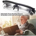 thumbnail image 2 of Adjustable Dial Eyeglasses, Clear Vision -6D to +3D Adjustable Focus Reading Glasses Variable Focus Glasses Supplies For Seniors Olders, 2 of 5