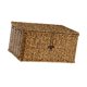 thumbnail image 2 of Cesta de almacenamiento con tapa, cesta de almacenamiento para el hogar, imitación tejida, multiusos, práctica 29 cm x 21 cm x 15 cm, 2 of 9