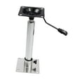 thumbnail image 2 of funtasica Lifting Seat Pedestal Boat Seat Pedestal Mount Professional Stainless Steel Manual Marine Chair Base Boat Seat Mount Base A, 2 of 8
