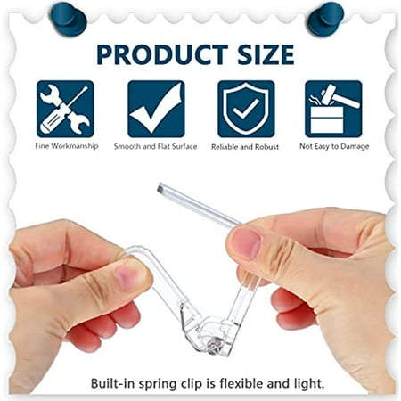 

Clear Tablecloth Clips Plastic Table Cloth Clips Spring Loaded Table Cloth Holders Table Cover Clips for Home Picnic Dinging Room Indoor and Outdoor Party Tablecloth Fix (36)