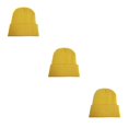 thumbnail image 3 of Sonducket Beanie Caps Knitted Uisex Hats Skullcap Head Protection Disfraces para el cabello Accesorios Regalos Otoño Invierno jengibre amarillo Type1 NO1, 3 of 6
