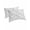 Gray, variant on Gray Spring Floral Pillow Covers King Size 2 Pack, Summer Botanical Floral Watercolor Soft Bed Throw Pillowcases Breathable Cooling Long Lumbar Body Pillow Sham Cover for Bed Sofa 20''x36''