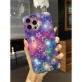 thumbnail image 3 of Para OPPO Reno7 4G Reno6 Reno8 Z 5G Reno5 F Reno2 Reno3 Reno4 A17 A17K A77S A57S Belleza Estrellas Borde Cuadrado Cubierta Completa Len Funda Protectora, 3 of 4