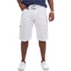 thumbnail image 1 of XRAY Mens Belted Double Pocket Casual Cargo Shorts, white, 40, 1 of 1