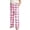 142Pink360, variant on XAOFW Boys Plaid Pajama Pants Elastic Waist Sleepwear Trousers With Pockets Kids Fall Winter Casual Comfortable Bottoms