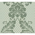 thumbnail image 1 of Luxury, un Rouleau de Papier Peint Vert de Haute Qualité, Décoration Murale Traditionnelle, 1 of 2