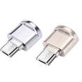 thumbnail image 2 of VONKY Zinc Alloy Mini TF Card Reader Laptop Phone OTG Adapter Portable Micro USB Plug Memory Card Reader, 2 of 9