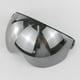 thumbnail image 3 of Lente de visera abatible hacia abajo para cascos de motocicleta broches, instalación simple, compacta y ligera Plata, 3 of 7