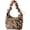 Khaki Zebra, variant on Plush Shoulder Bag for Women Leopard Crossbody Handbag Large Tote Purse Top Handle Bag Fluffy Winter Messenger Bag