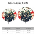 thumbnail image 6 of Poster Ghostbusters Round Tablecloth Fitted Elastic Tablecloths Indoor Outdoor Table Cover Decor For Kitchen Picnic Party, 6 of 8