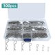 thumbnail image 1 of Pasador de chaveta 100 piezas Pasador de chaveta Pasadores de chaveta de acero inoxidable Juego de surtido de pasadores de chaveta en 7 tamaños en caja surtida TUNC Sencillez, 1 of 4