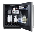 thumbnail image 3 of Summit 24 Inch Under Counter Refrigerator, Commercial or Home, 4.8 cu. ft. capacity, Stainless steel - AL54, 3 of 13
