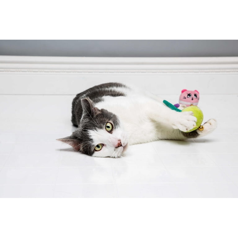 Hartz Cattraction Macaron Mice Cat Toy with Silver Vine and Catnip