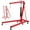 Red, variant on 2 Ton Engine Hoist, Folding Cherry Picker Engine Hoist with Lever and 6 Casters, Heavy Duty Hydraulic Shop Crane, Engine Crane Lifter for Garage Workshop, Yellow