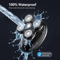 thumbnail image 2 of Head Shaver for Bald Men , Beard Trimmer for Men, Waterproof and Rechargeable Electric Shavers for Men, 2 of 7