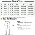 thumbnail image 2 of Ayolanni Black Womens Pants Loose Solid Drawstring High Rise Athletic Pants Womens Dress Pants XL, 2 of 5