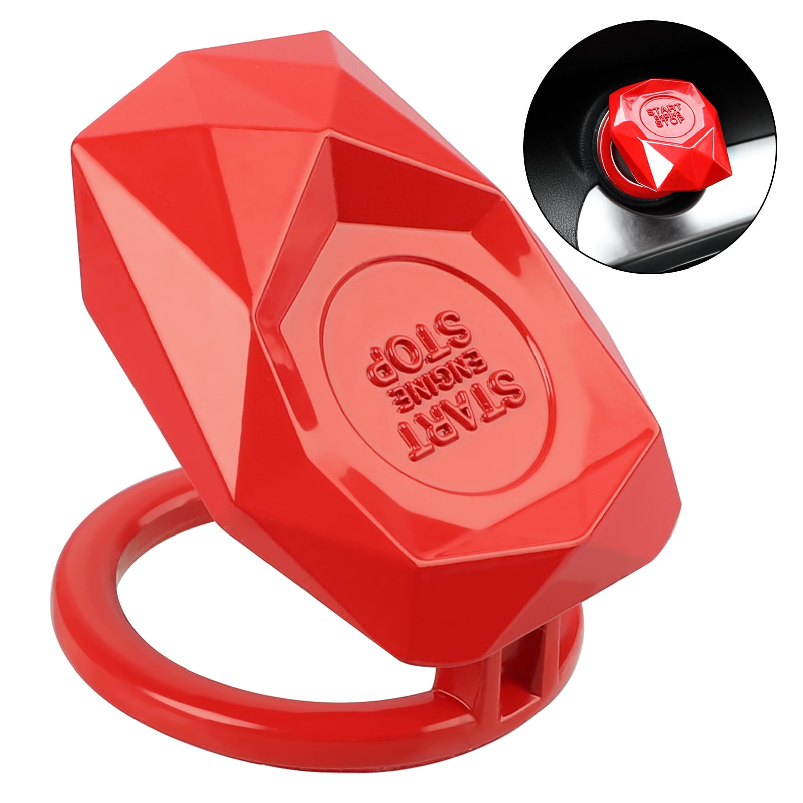 car engine start stop button cover