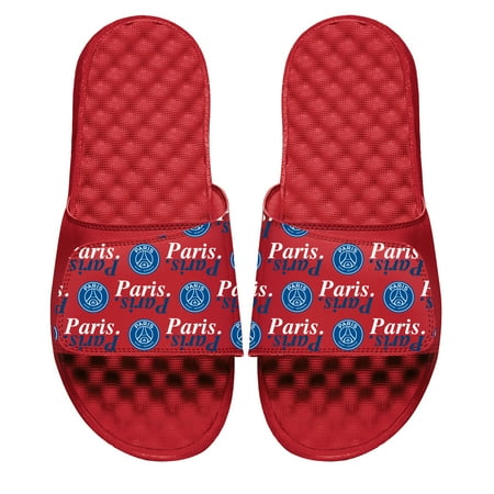 

Youth ISlide Red Paris Saint-Germain Paris Pattern Slide Sandals